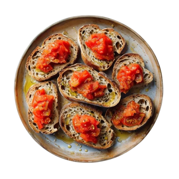 Pan con tomate al estilo catalán en Kokcha junto a la Sagrada Familia