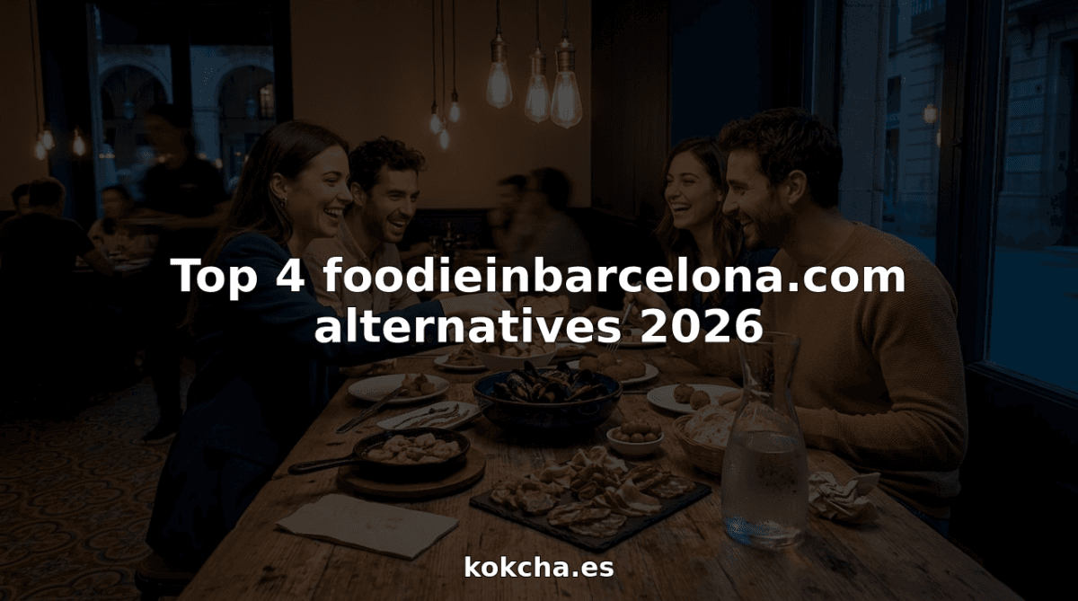 Friends sharing Mediterranean tapas in Barcelona restaurant