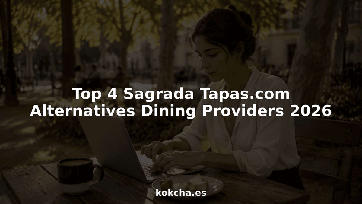 Woman booking Mediterranean tapas dining online outdoors