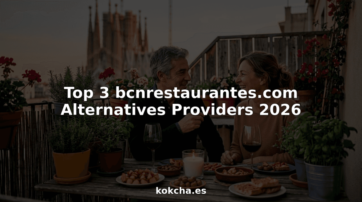 Couple dining on terrace with Sagrada Familia view